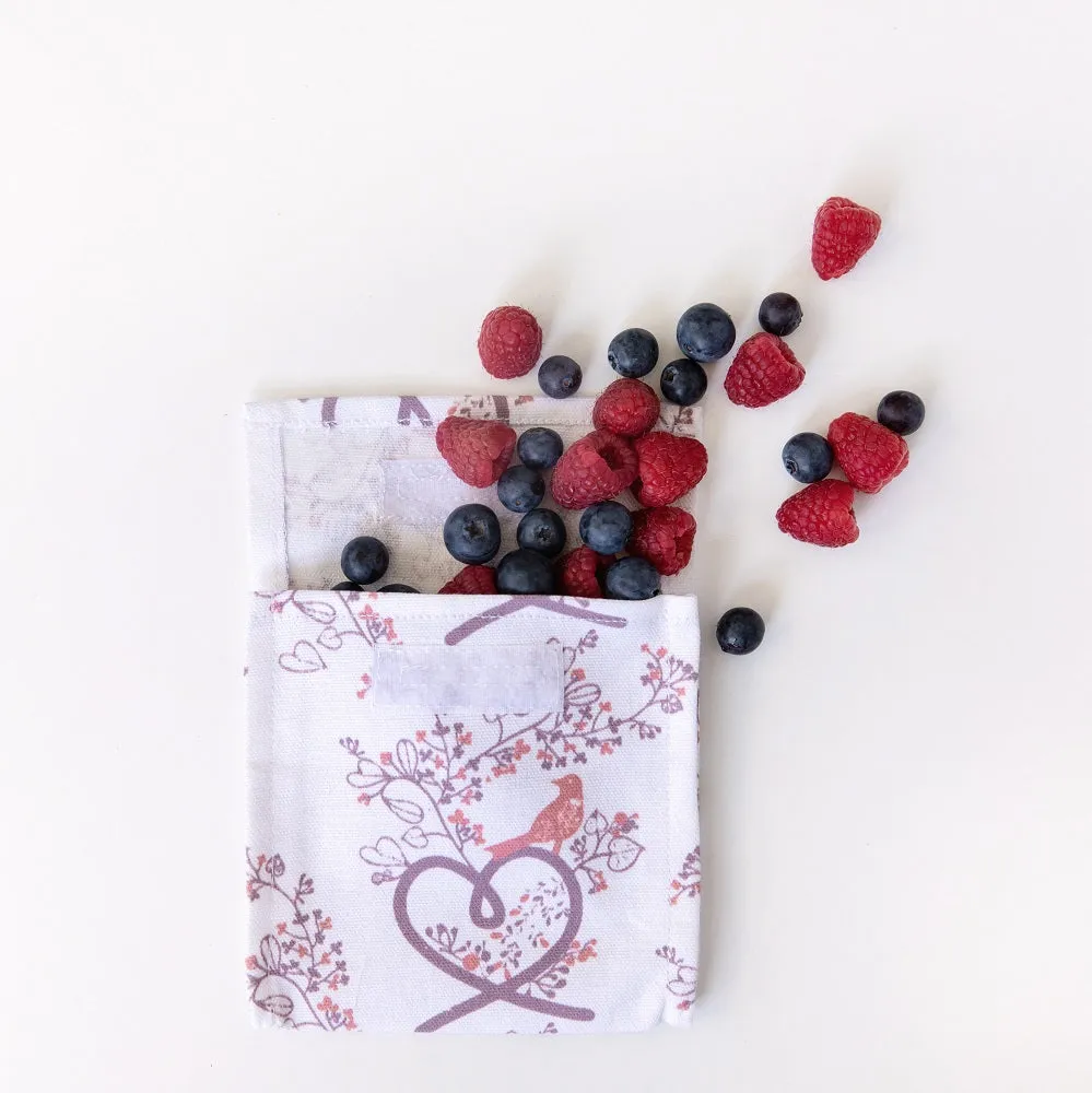 Snack & Food Bag - Autumn Birds