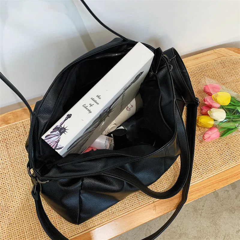 Soft Leather Shoulder Bag
