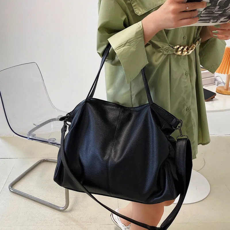 Soft Leather Shoulder Bag