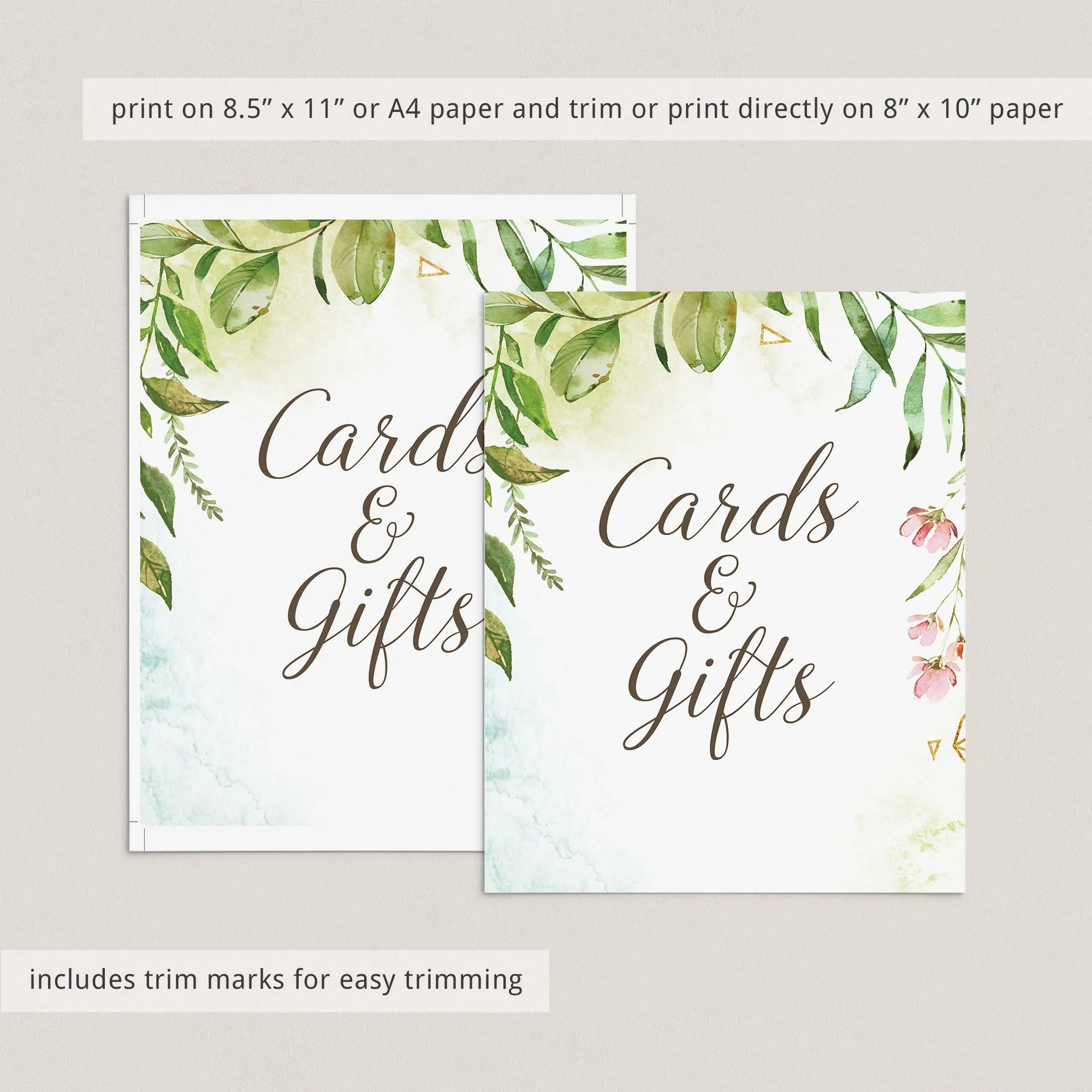Spring Baby Shower Party Pack Printables