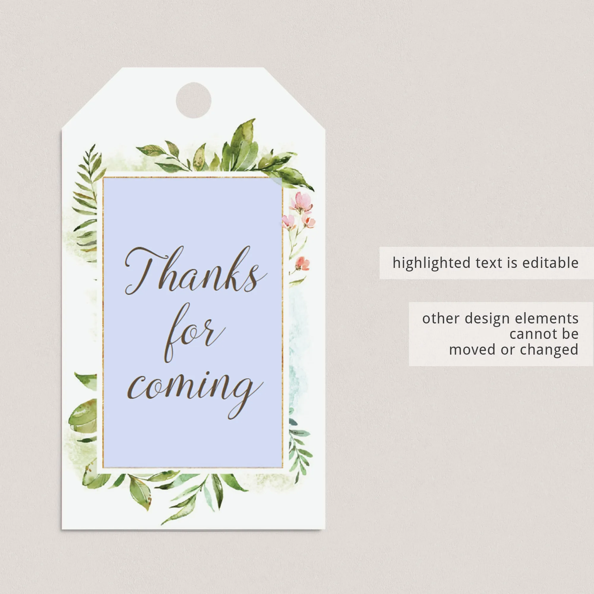 Spring Baby Shower Party Pack Printables