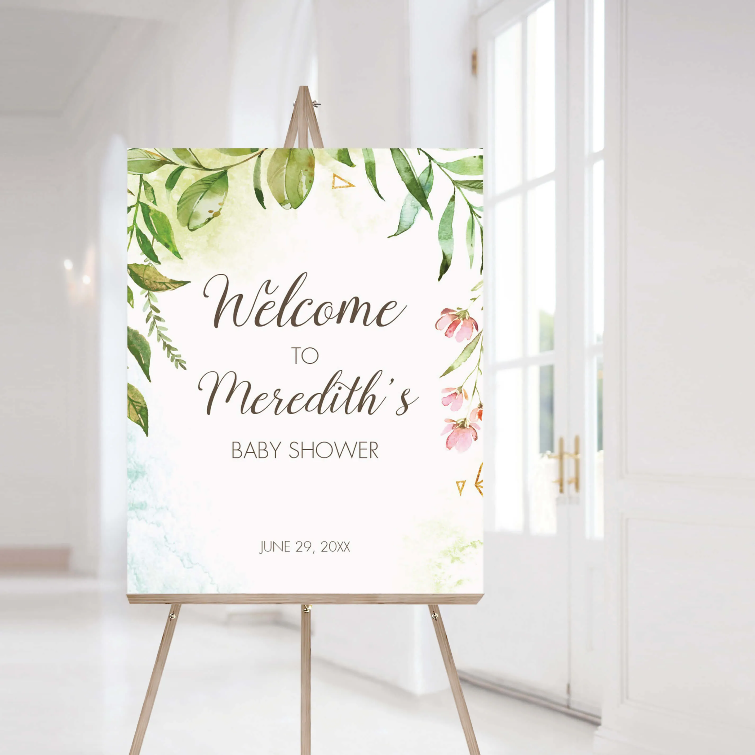 Spring Baby Shower Party Pack Printables