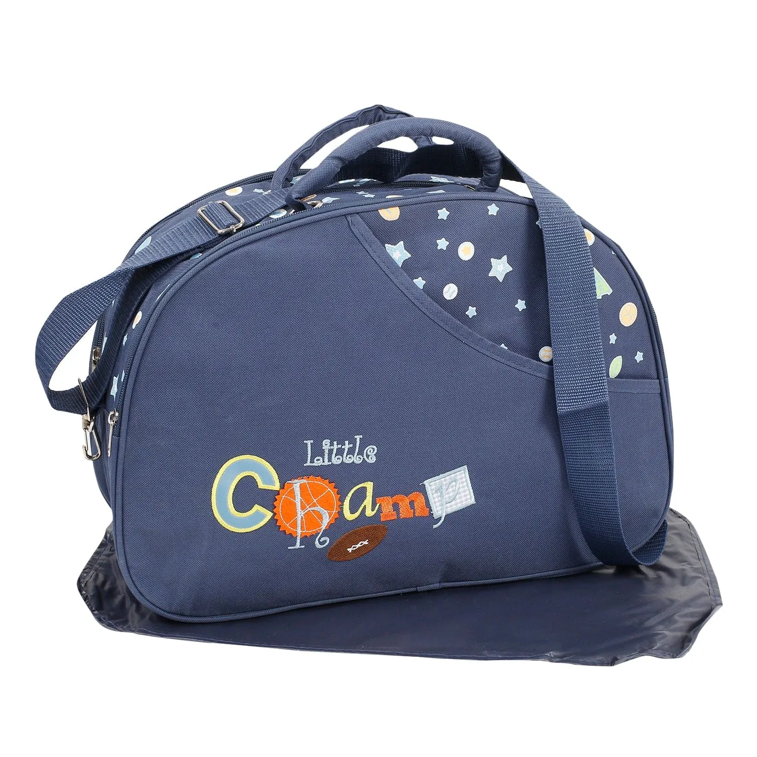 Starry Navy Blue Diaper Bag