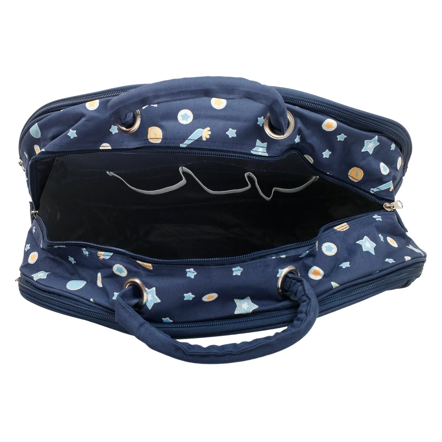 Starry Navy Blue Diaper Bag