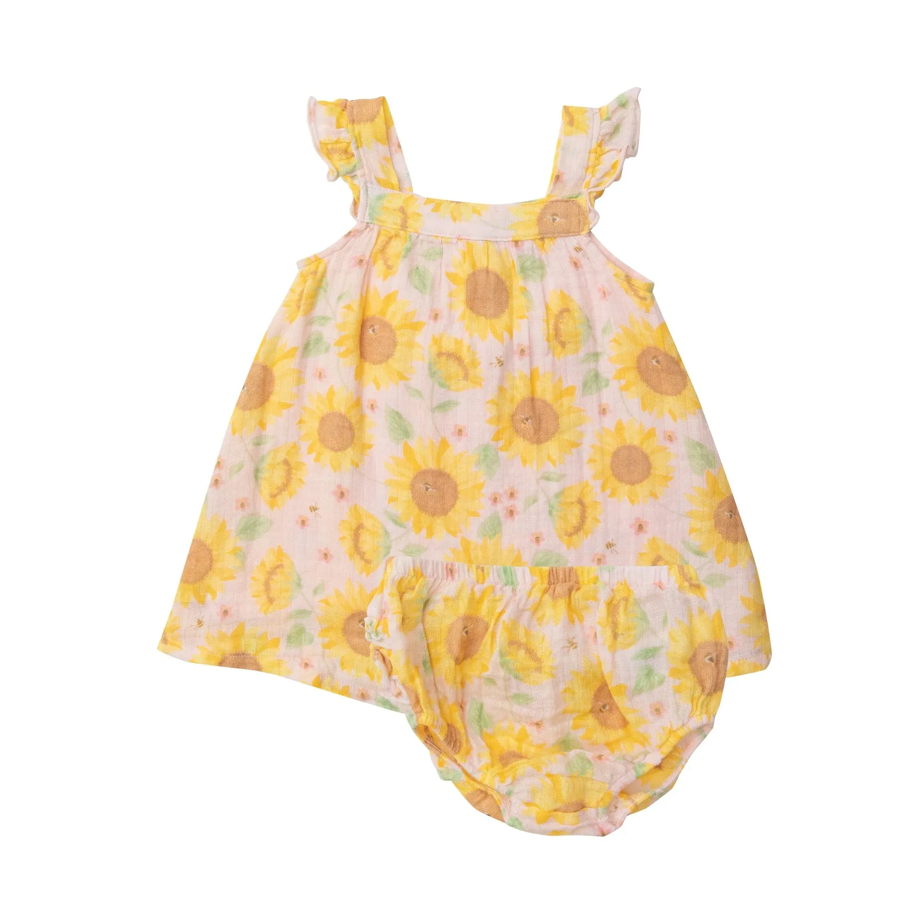 Sunflowers Sundress & Diaper Cover