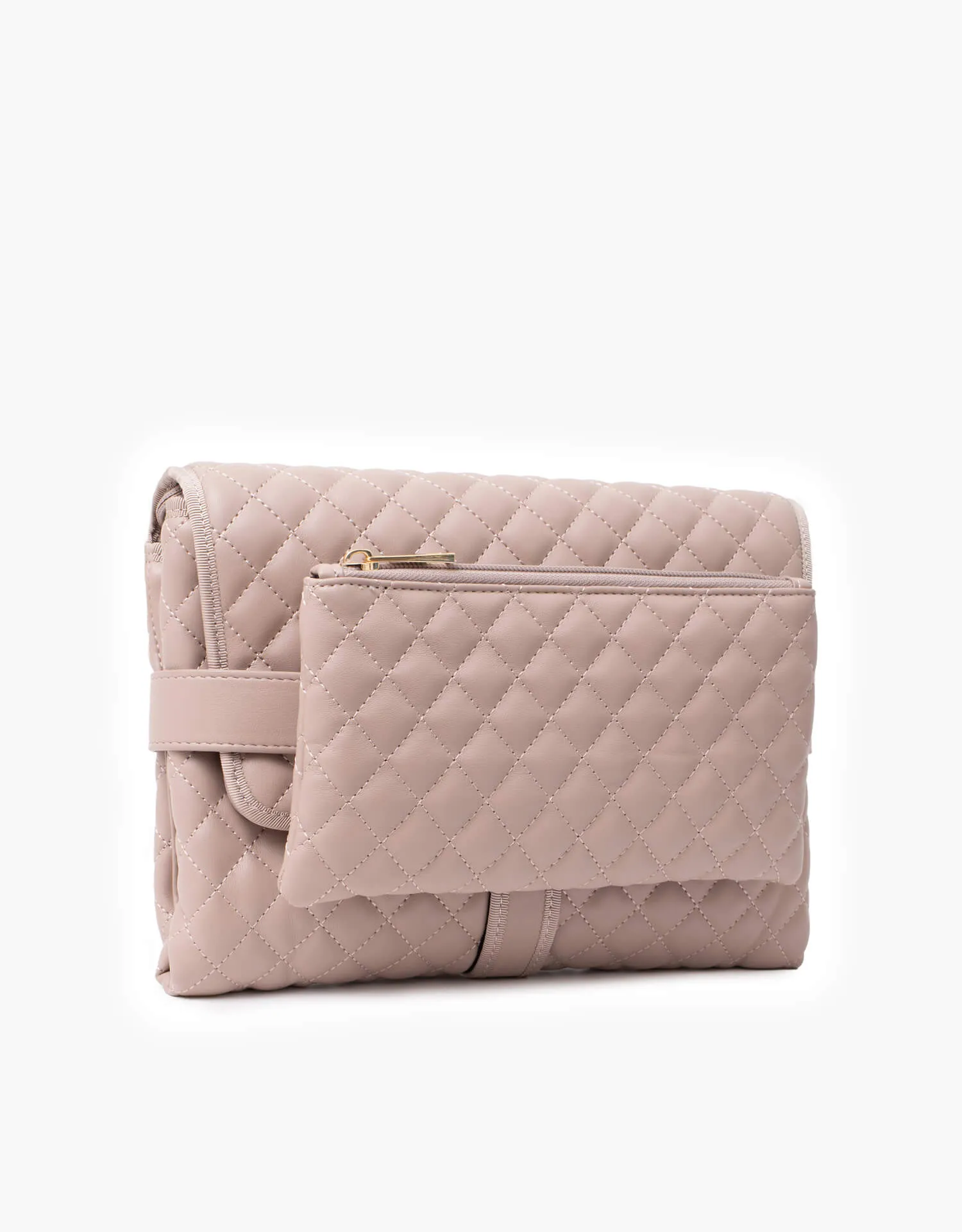 The Original 'CA' Vegan Leather Diaper Bag - Neutral