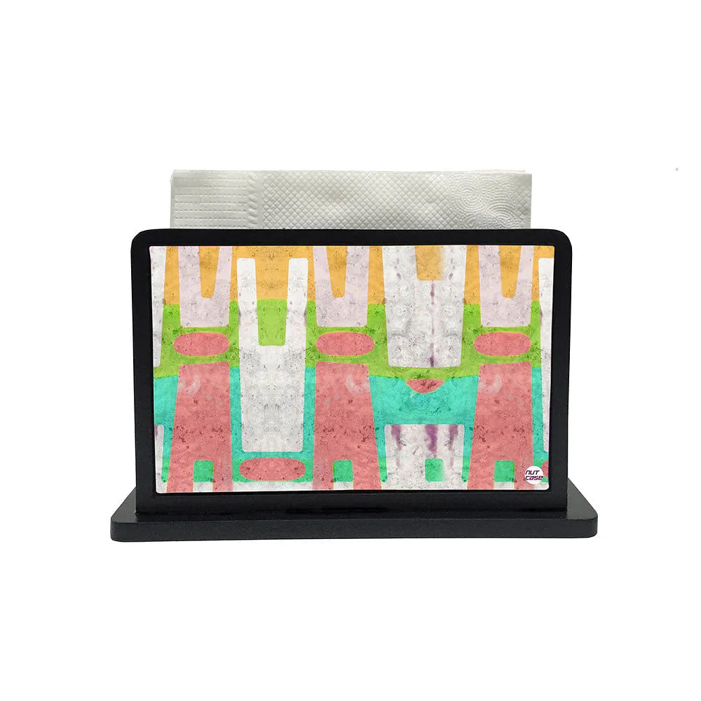 Tissue Holder Paper Napkin Stand - Abstract