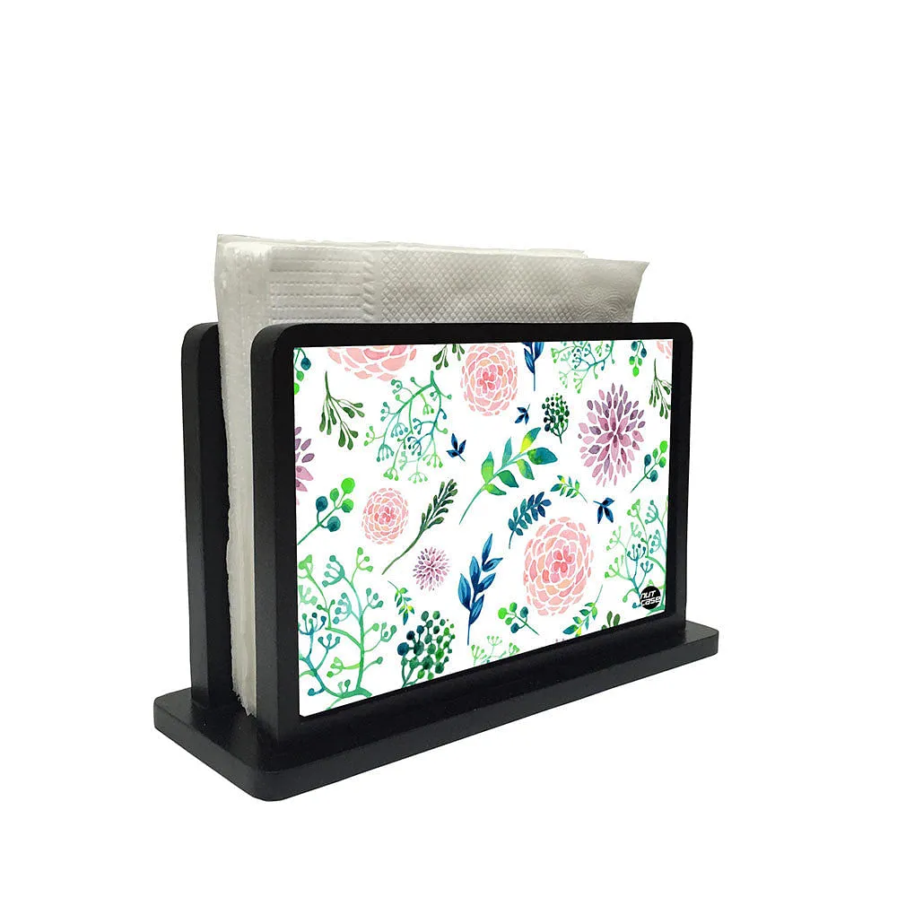 Tissue Holder Paper Napkin Stand - Cute Flowers