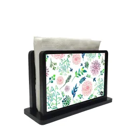 Tissue Holder Paper Napkin Stand - Cute Flowers
