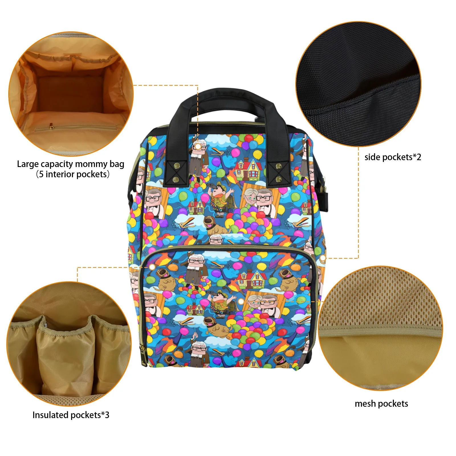 Up Favorites Multi-Function Diaper Bag