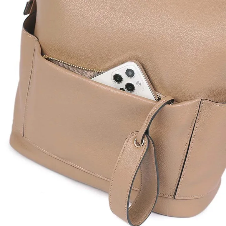 Vegan Leather Diaper Bag by Niji Bébé