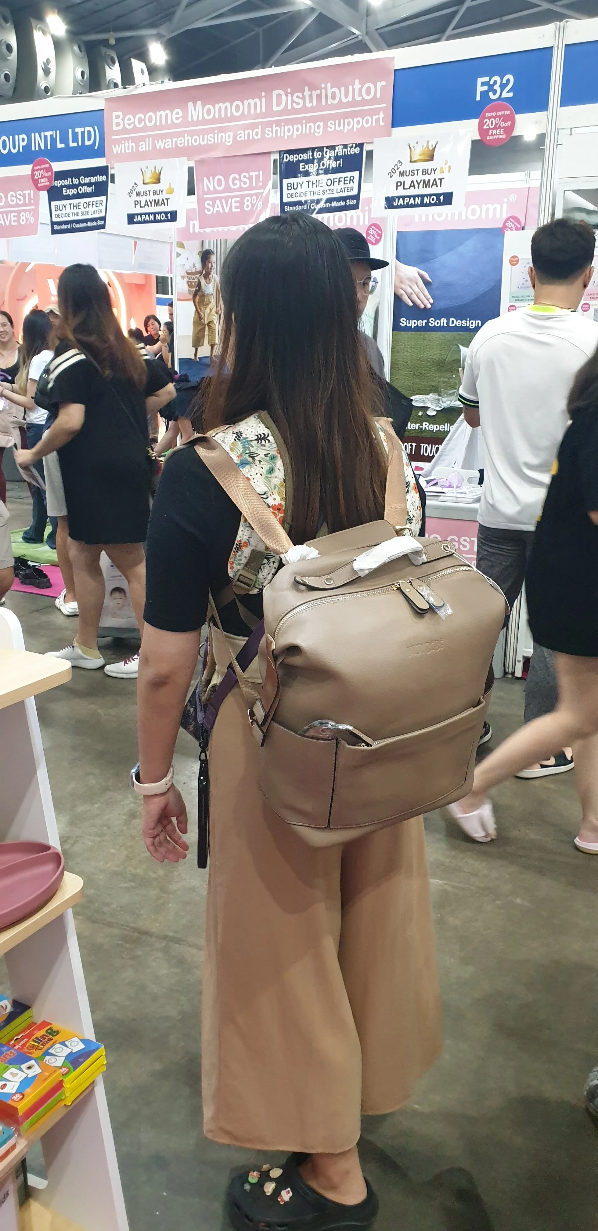 Vegan Leather Diaper Bag by Niji Bébé