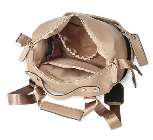 Vegan Leather Diaper Bag by Niji Bébé