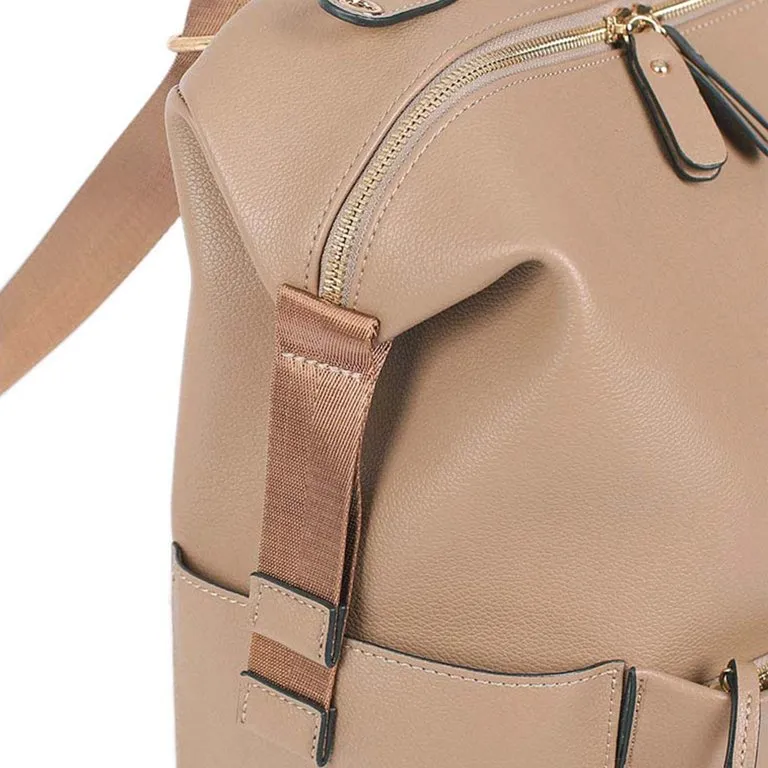 Vegan Leather Diaper Bag by Niji Bébé