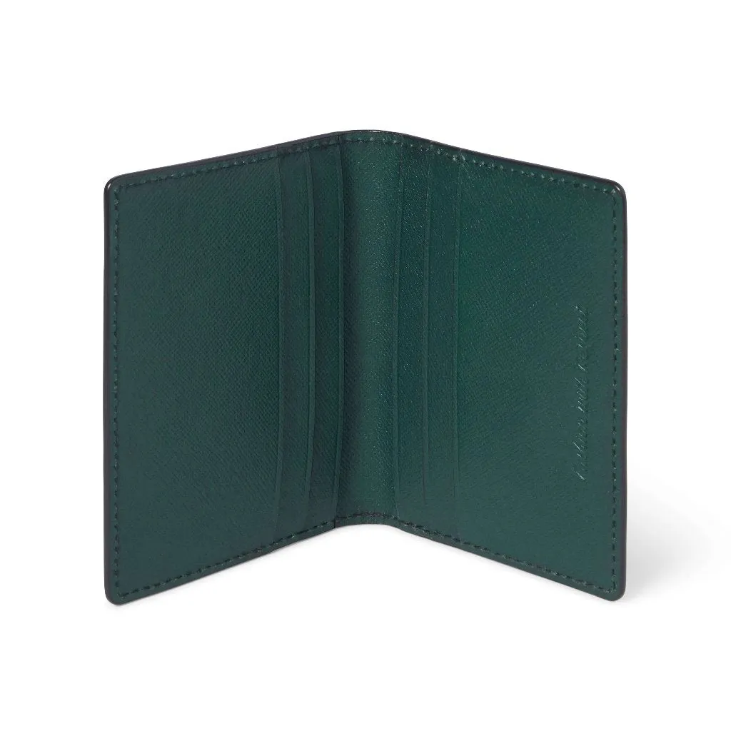 Vegan Passport Holder & Bi-fold CC holder Gift Box - Nutcombe Green