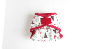 Vintage Christmas Diaper Cover