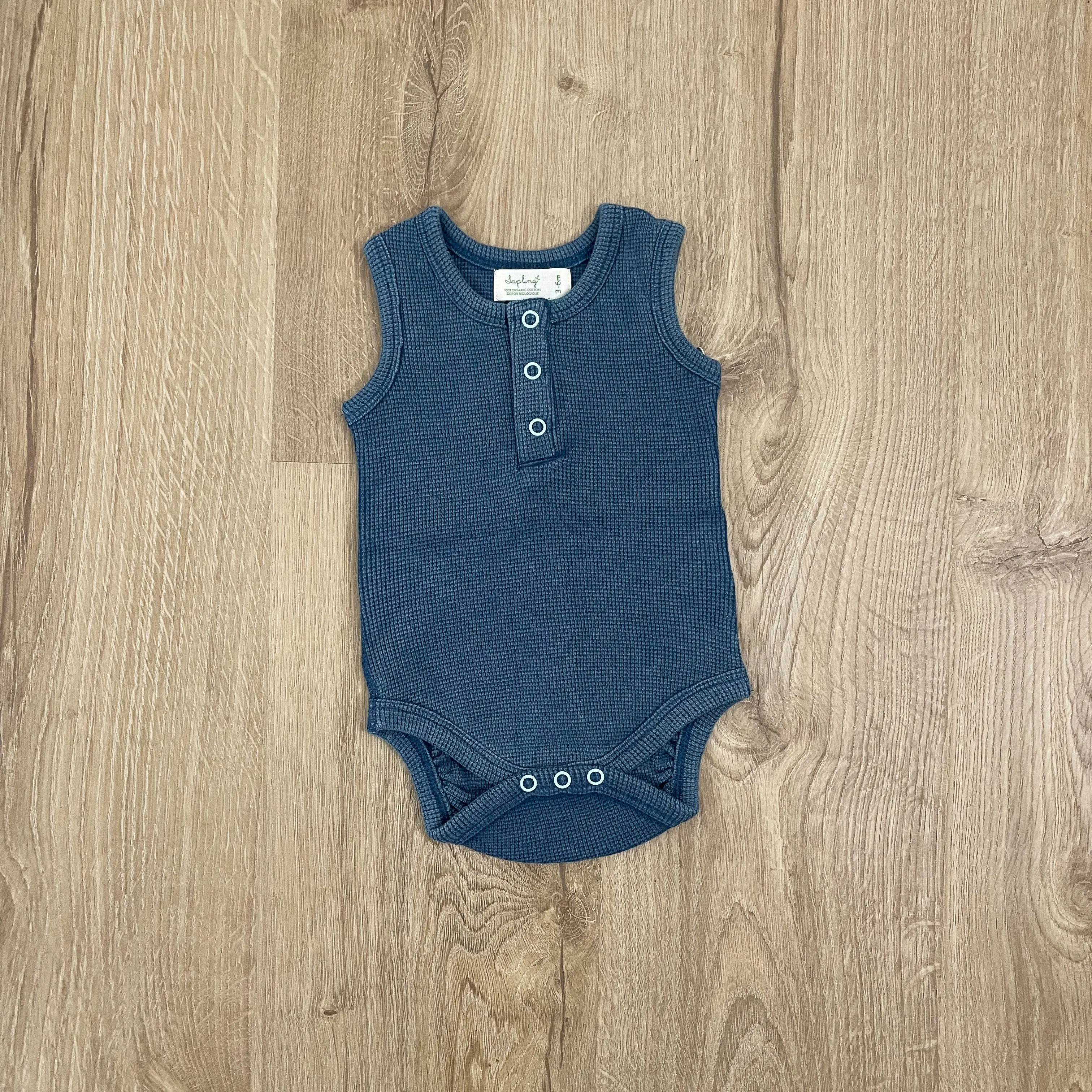 Vintage Waffle Tank Body Suit
