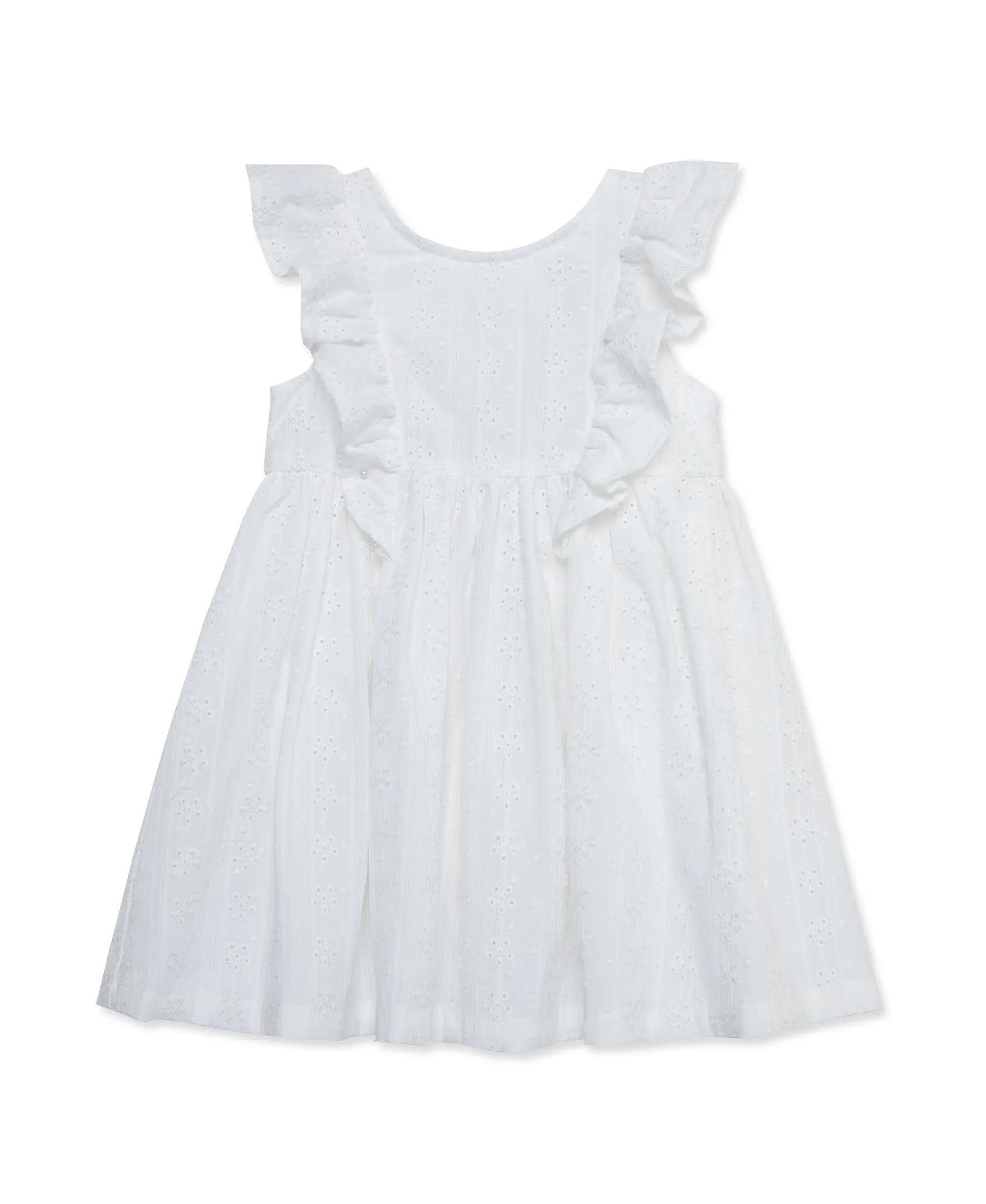 White Woven Sundress with Panty (12M-24M)